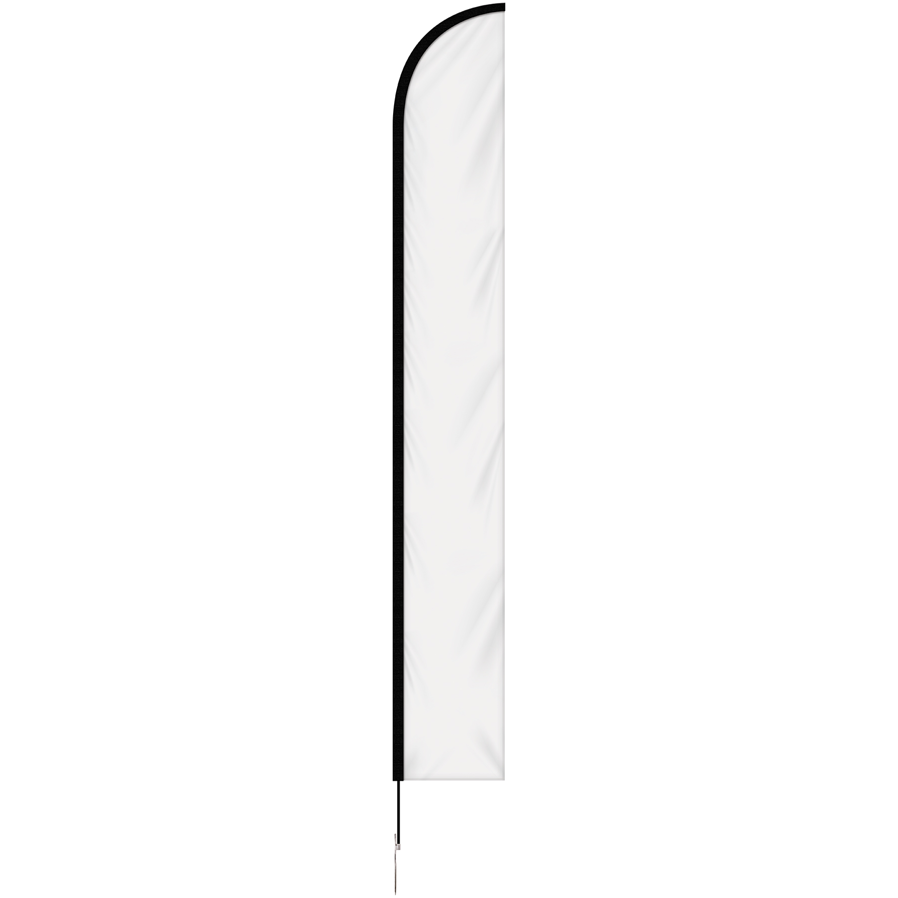 15' Double Sided Portable Half Drop Banner w/ Hardware Set 2