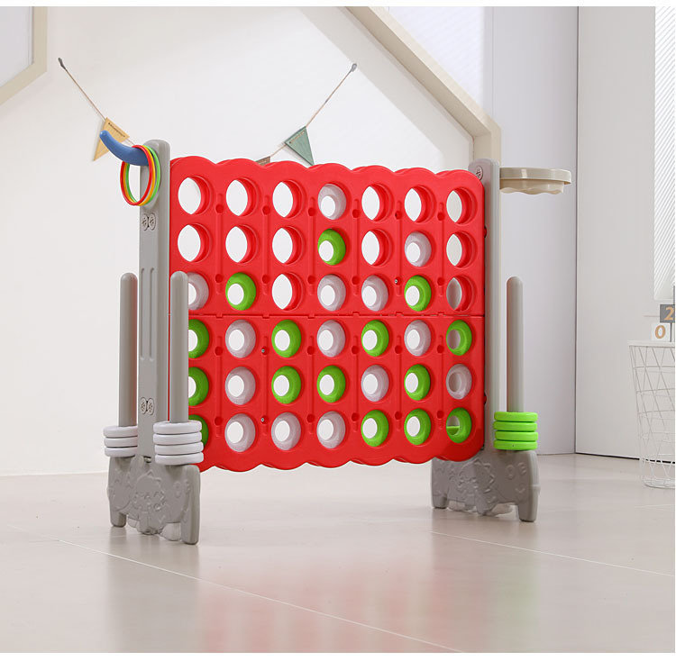 4-to-Score Game Set, 4-in-A-Row Jumbo w/Basketball Hoop 13