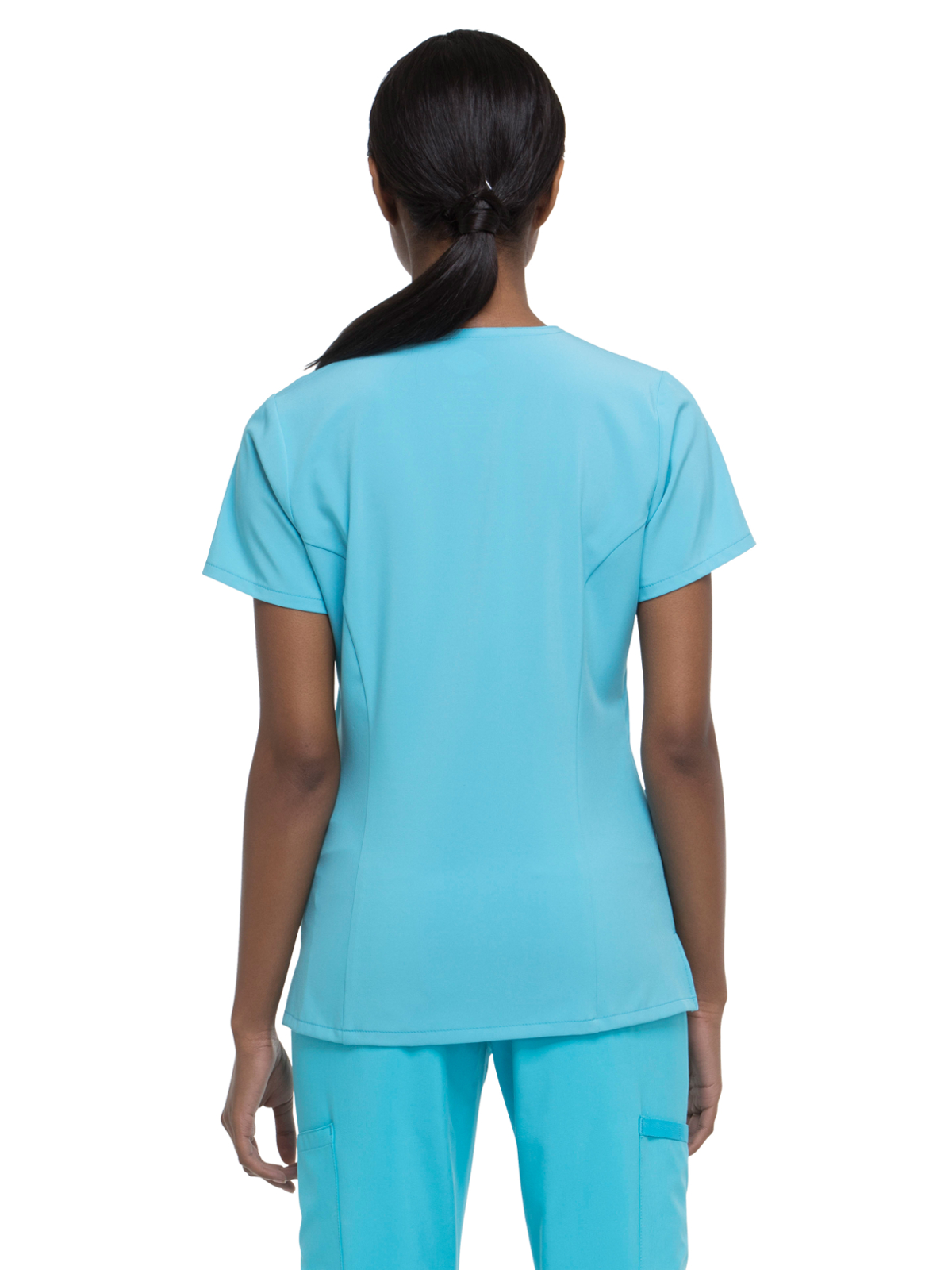 Dickies Medical - EDS Essentials - Women's 2-Pocket Contemporary V-Neck Top 8