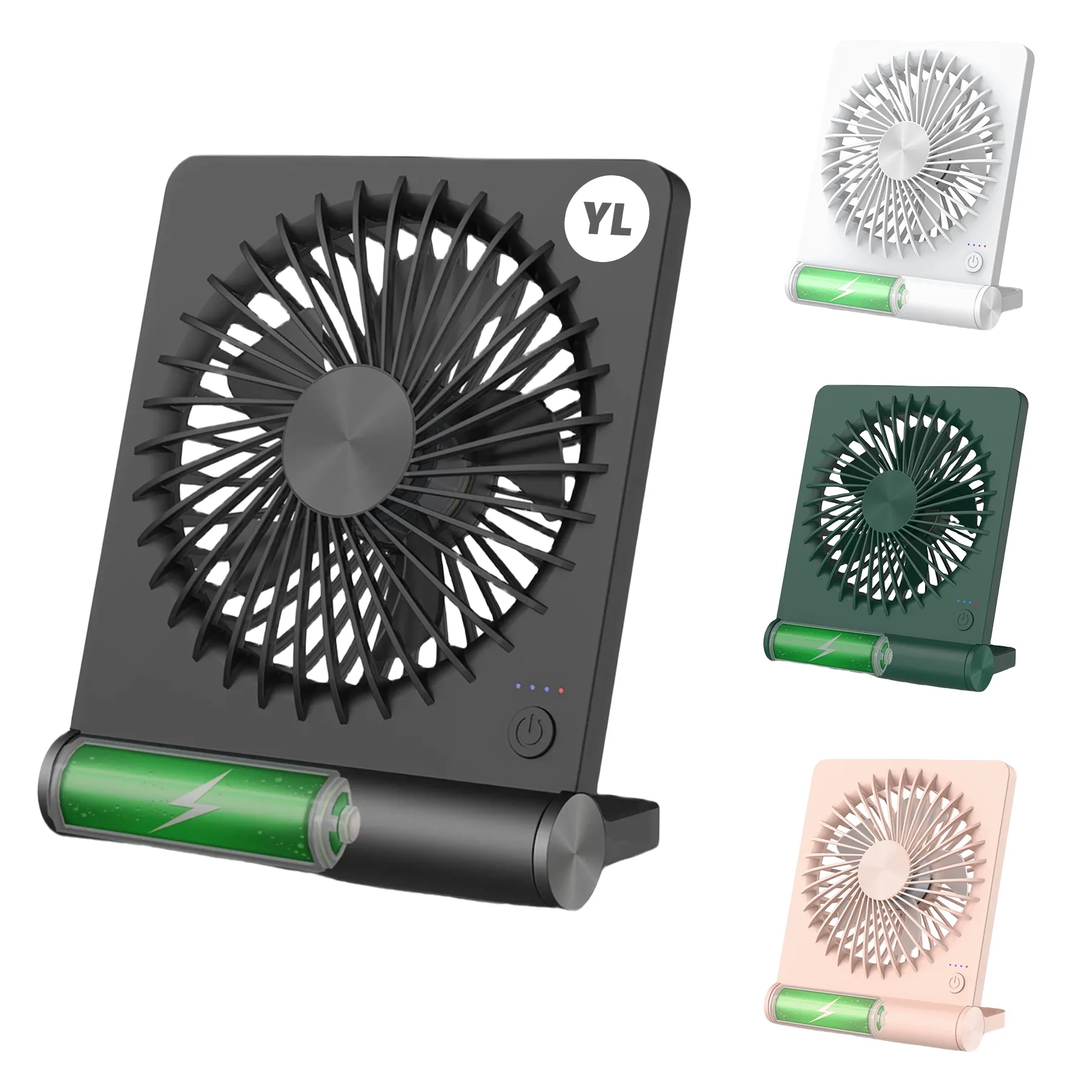 Adjustable Mini Fan - 2000mAh 5