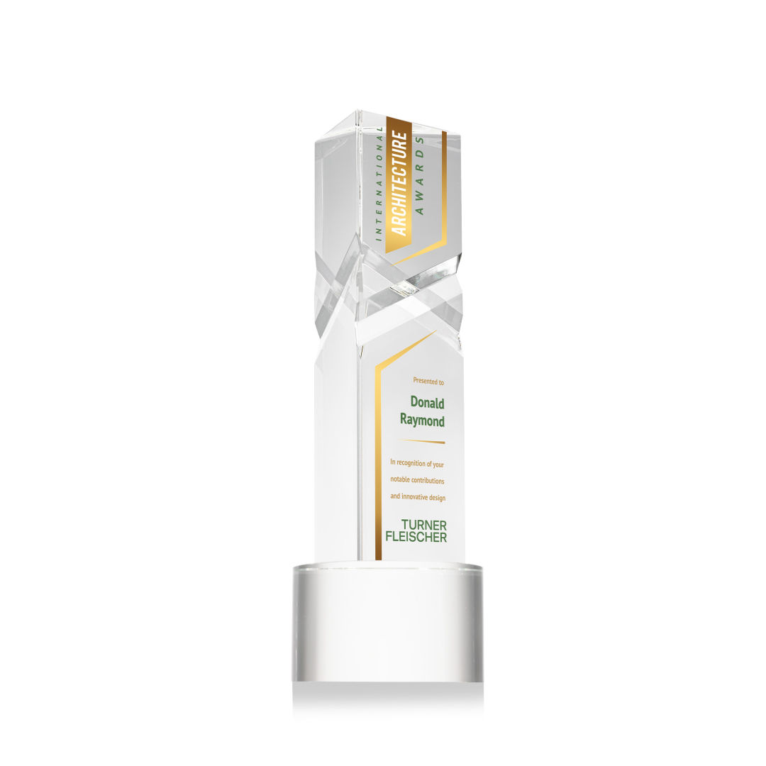 Oakham VividPrint™ Award on Marvel Base - Clear 11