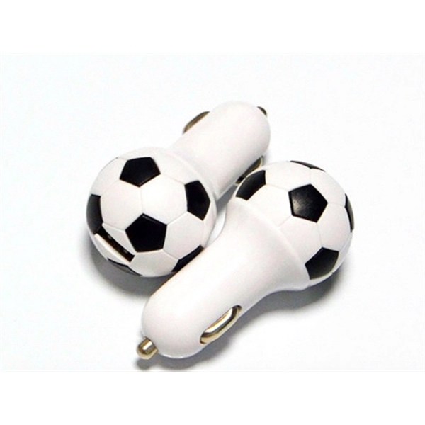 Soccer or Football Mini USB Car Charger 2