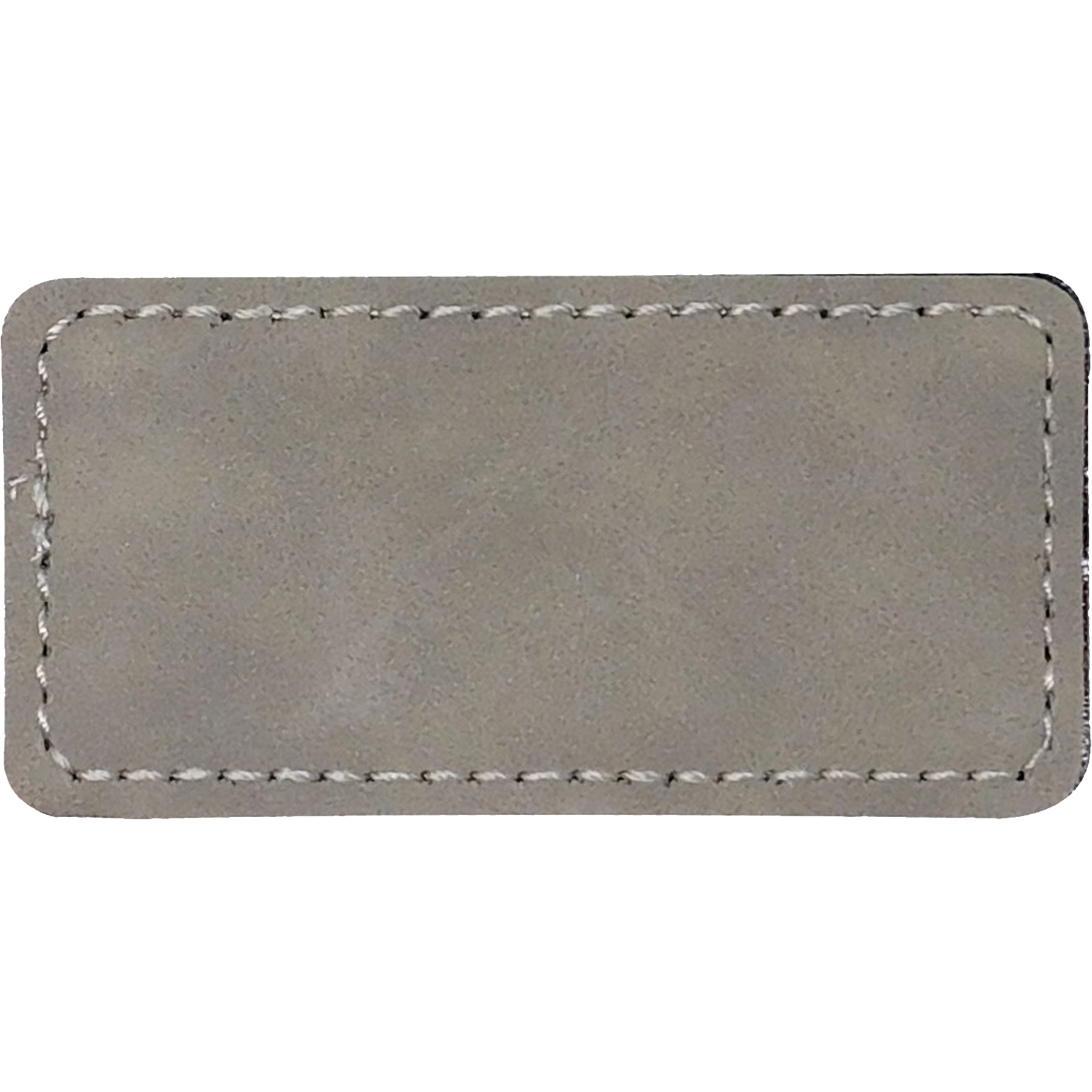 Alamo Rectangle Leatherette Name Badge 2