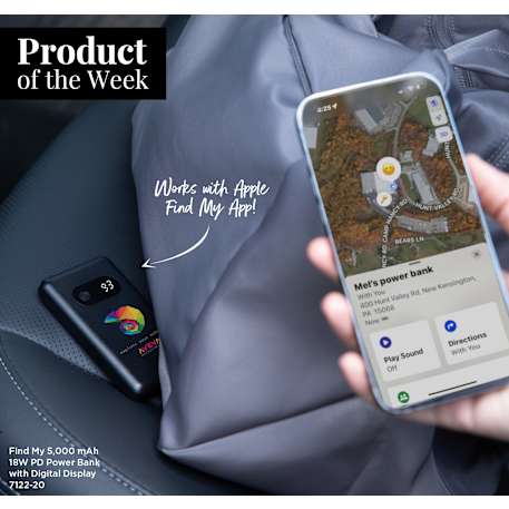 Find My 5000 mAh 18W PD Power Bank/Digital Display 80