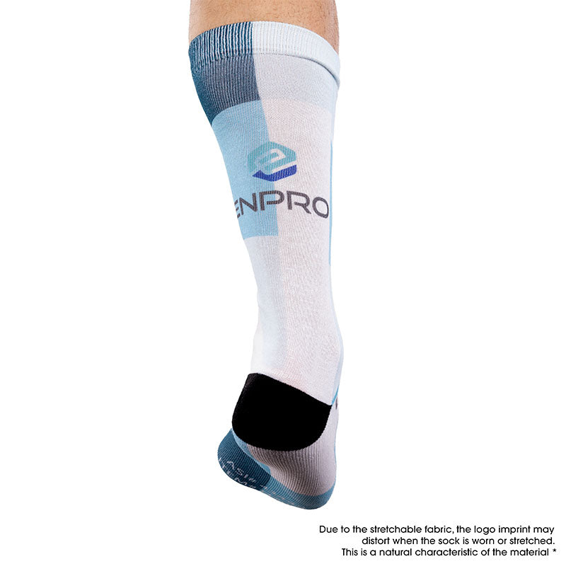 Custom Dye Sublimation Dress Socks 2