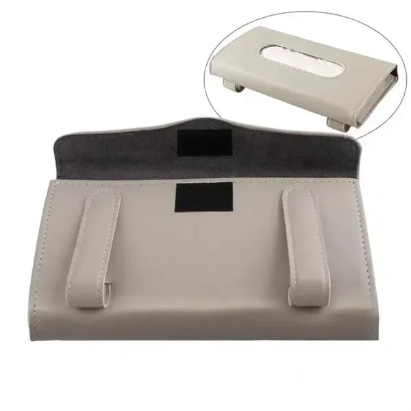 Car Tissue Box Holder - Convenient Auto Accessory 2