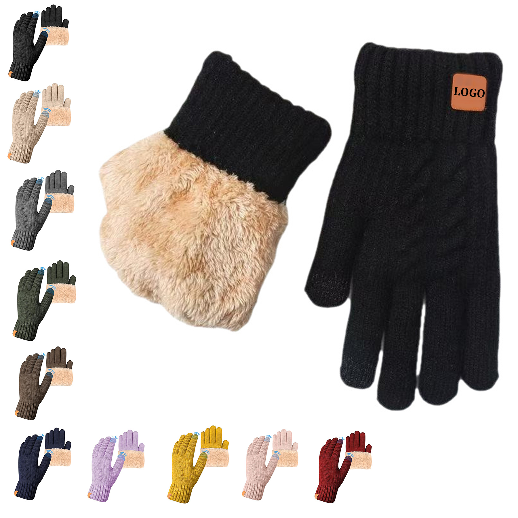 Thermal Touch Screen Winter Gloves 8