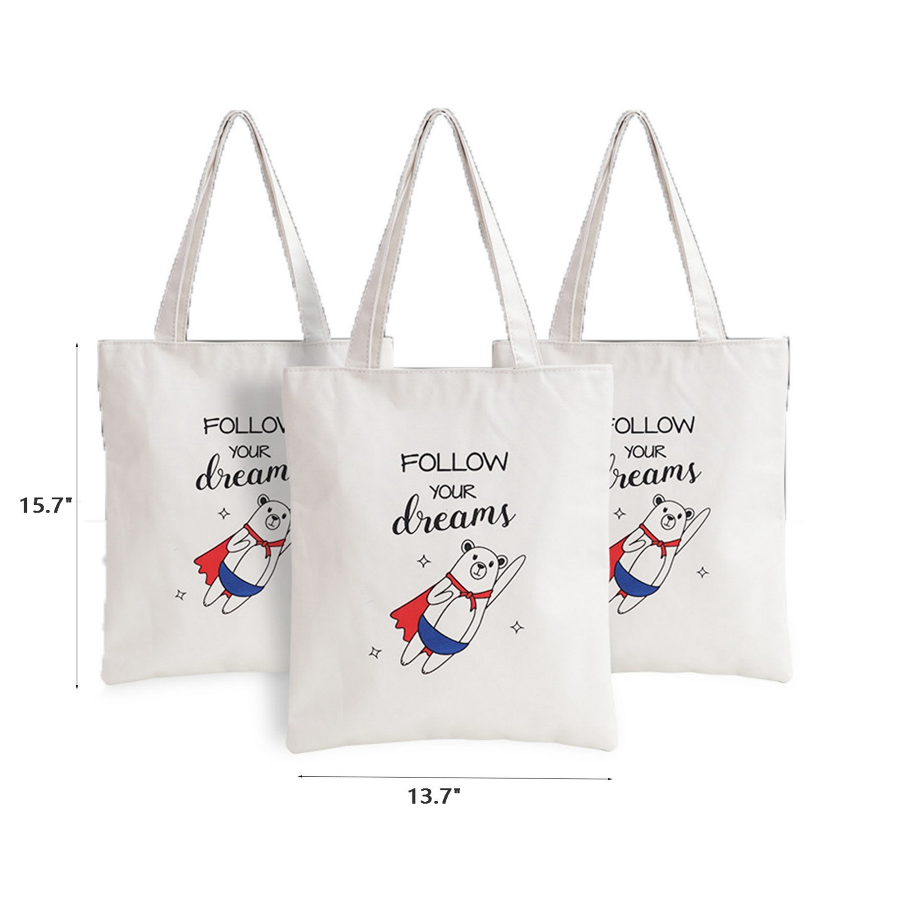 16x14 Inch Cotton Tote Bag 2