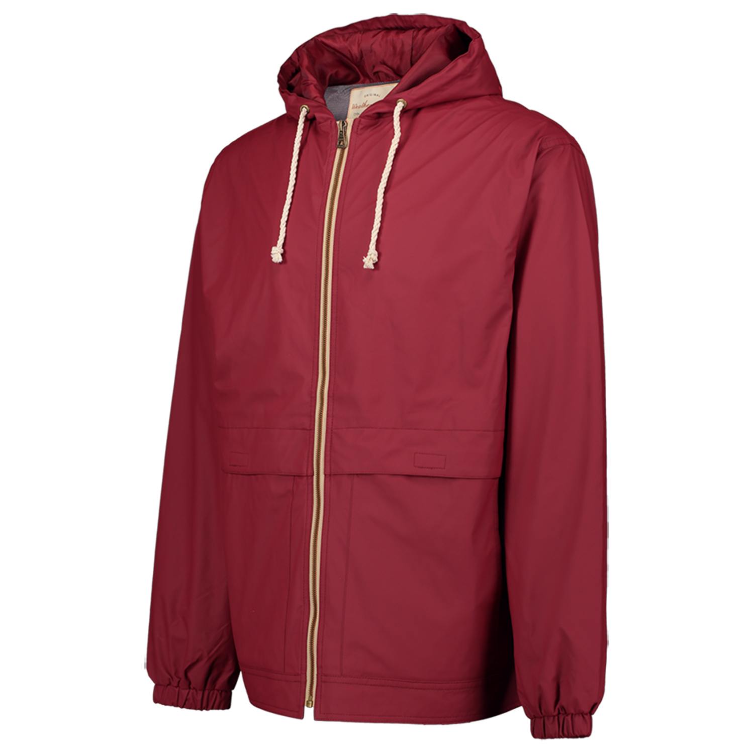Weatherproof® Vintage Hooded Rain Jacket – Water-Resistant & Stylish 1