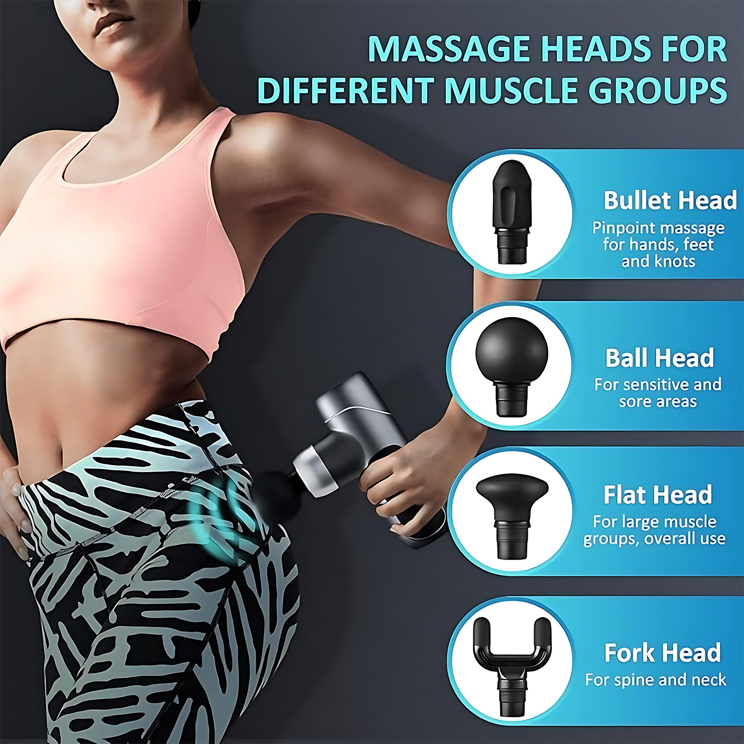 Mini Rechargeable Fascia Gun for Neck Massage 6