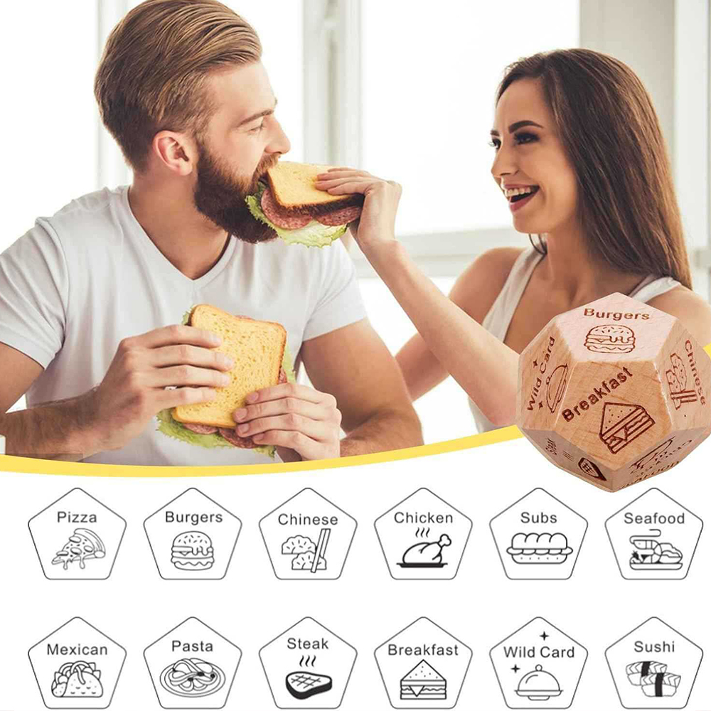 1 1/8"Food Decision Dice 4