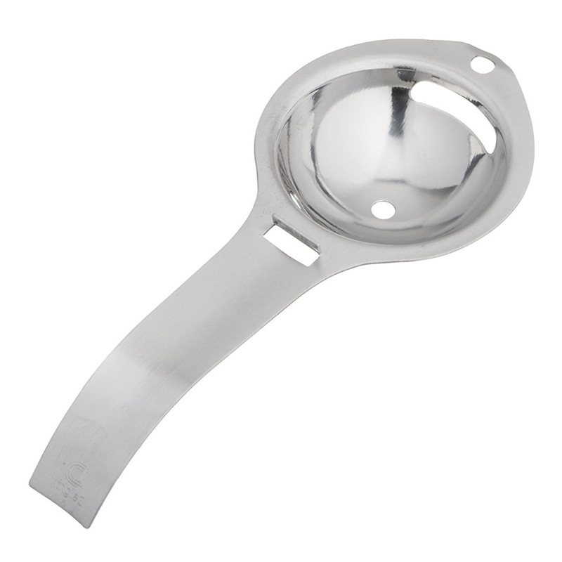 Stainless Steel Egg White and Yolk Separator w/ Long Handle 2