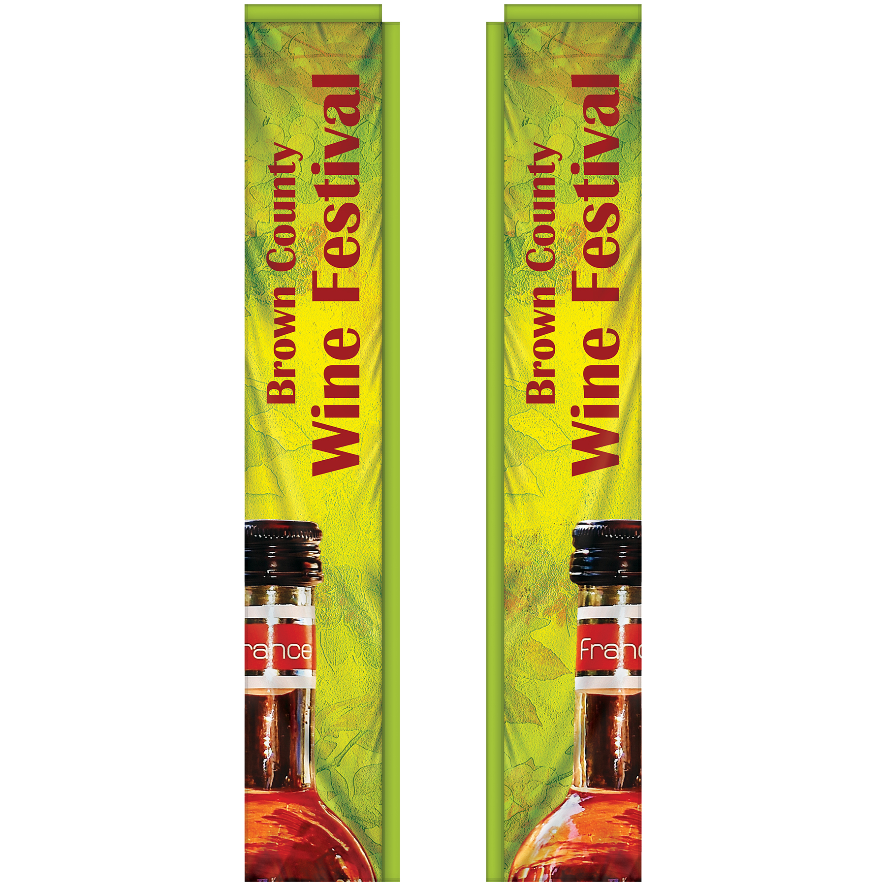 2' X 12' Double Sided Windchaser Flag 8
