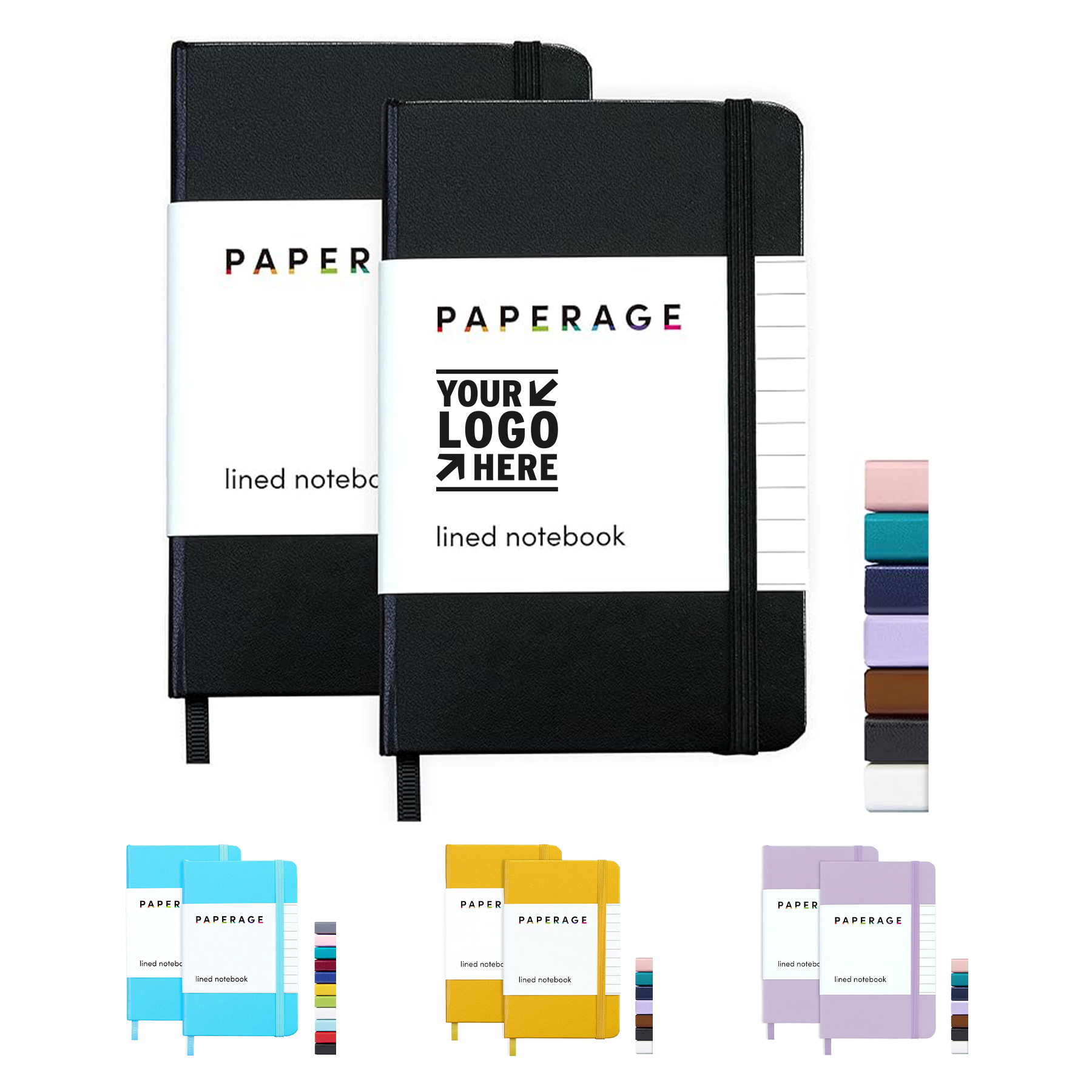 3.7" x 5.6" 80 Sheets Pocket Journal Notebook 2