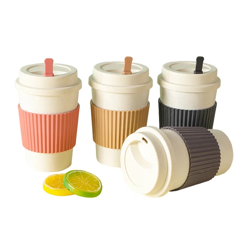 Simple Covered Water Cup 3