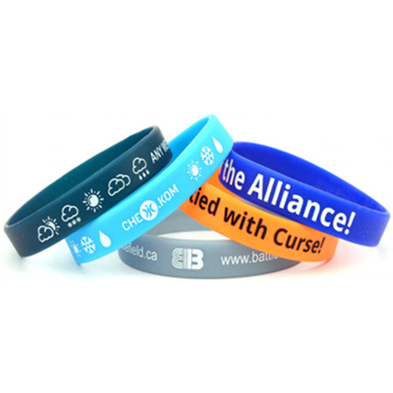 1/2" Printed Wristband 1
