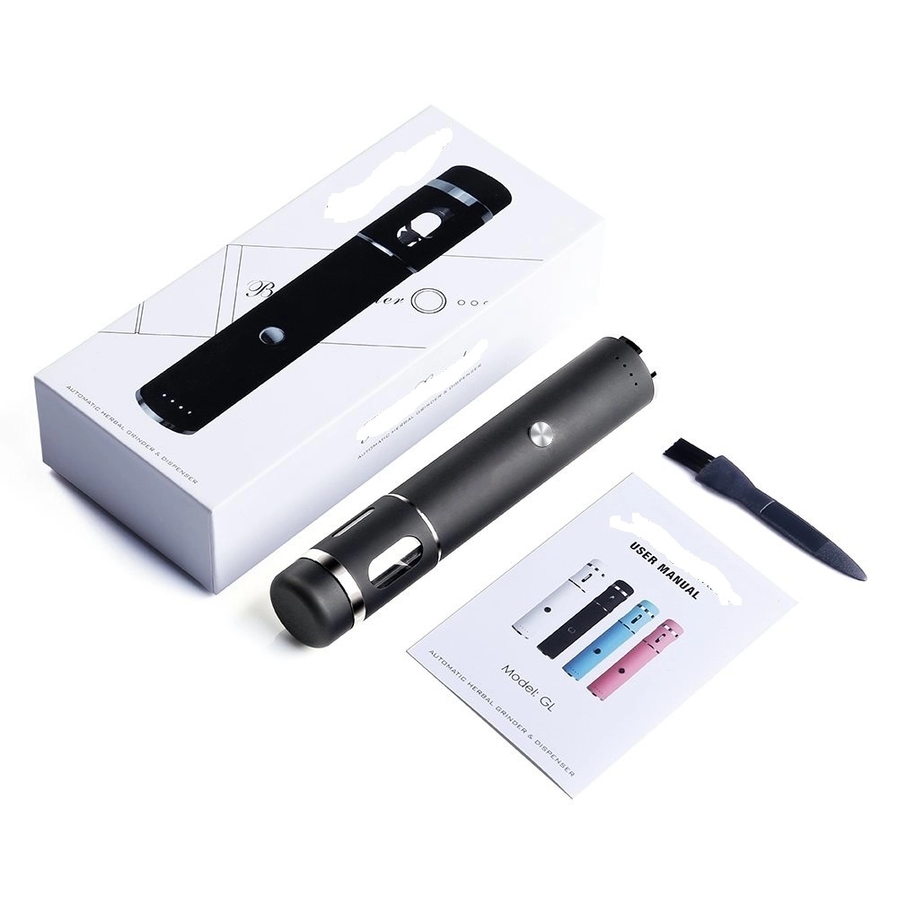 Rechargeable Electric Herb Grinder With Dispenser Window 5