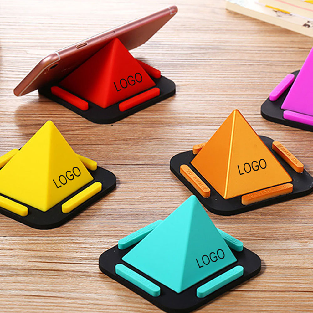 Silicone Pyramid Shape Phone Stand 2