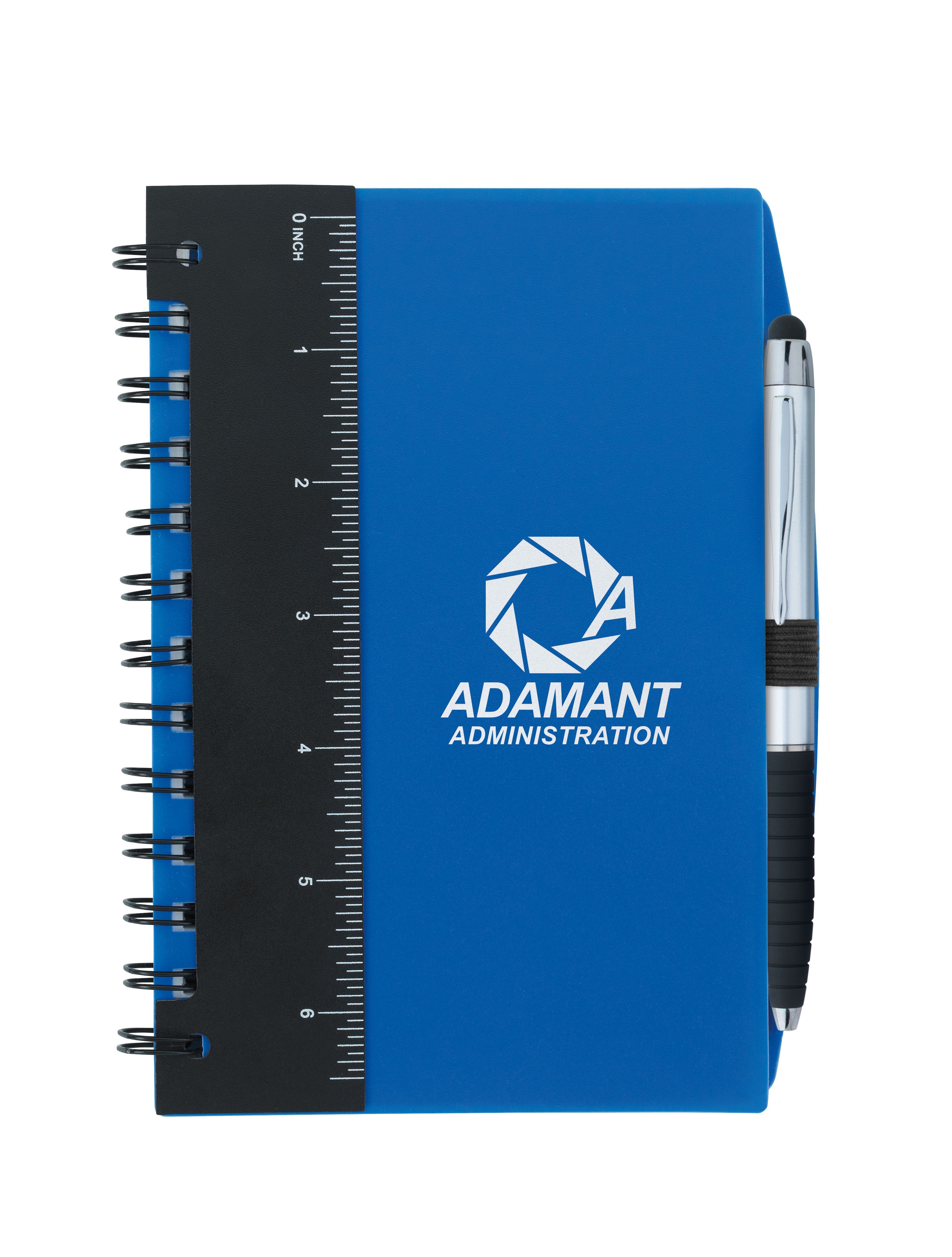 Good Value™ 5” x 7” Ruler Notebook with Flags and Stylus Pen 28