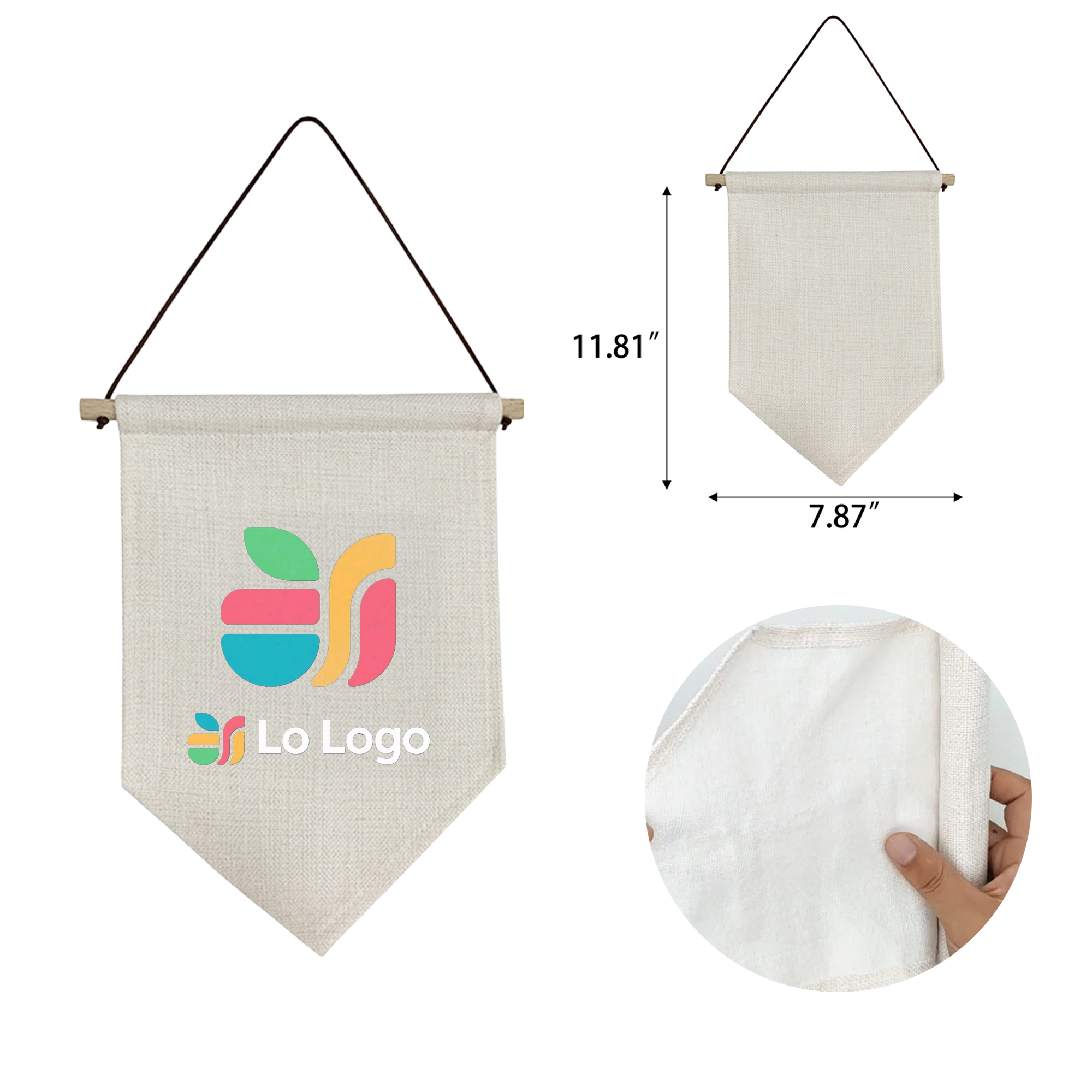 Plain Wall Textile Banner 1