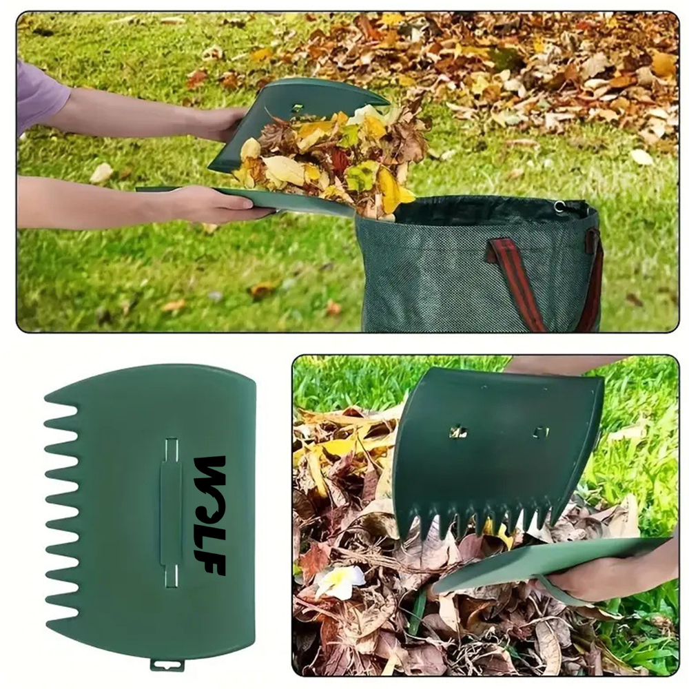 Plastic Garden Leaf Rake Cleaner 2