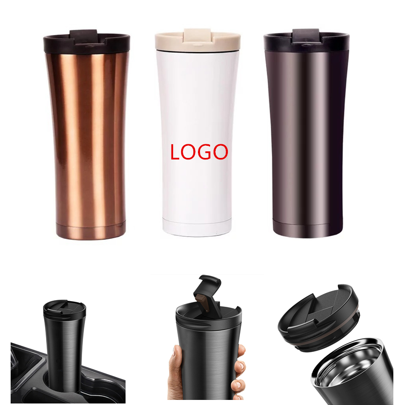Stainless Steel Vacuum Cup Car Coffee Mug 2