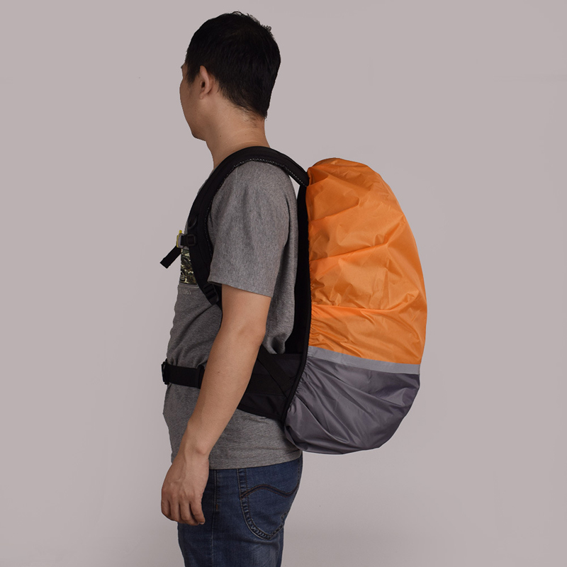 Stitching Color Backpack Reflective Rain Cover 8
