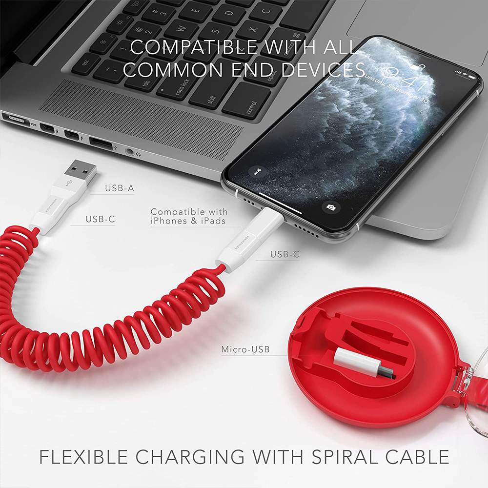 Spring Phone Charger Cable 2