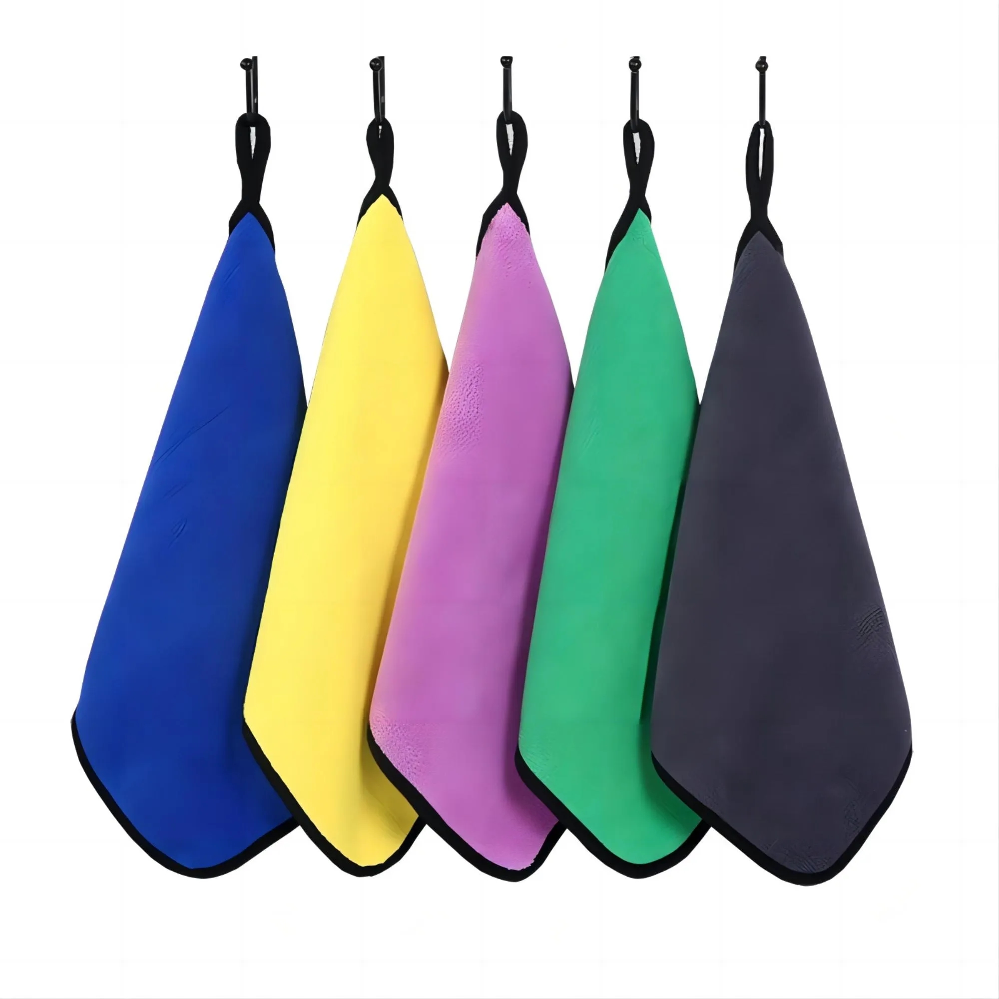 Coral Velvet Car Towel