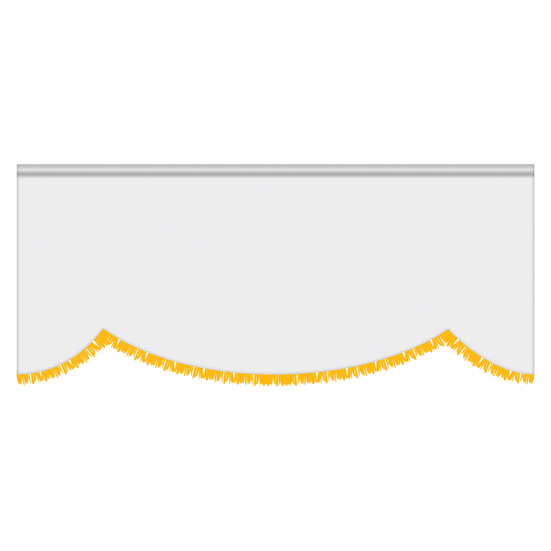 3' x 8' Parade Lead Banner with Fringe 8