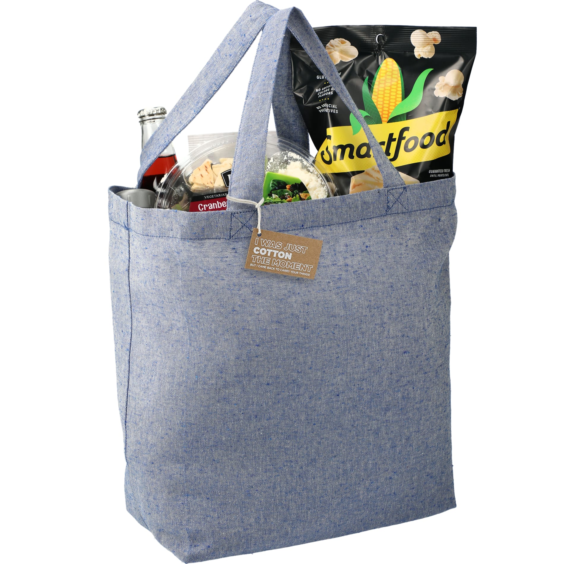 Recycled 5oz Cotton Twill Grocery Tote 31