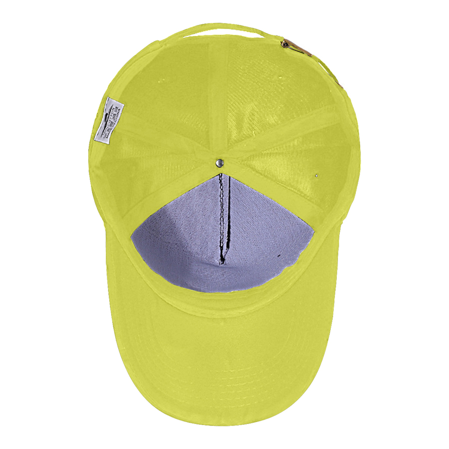 Stock Solid Color Cotton 5-Panel Baseball Cap 38