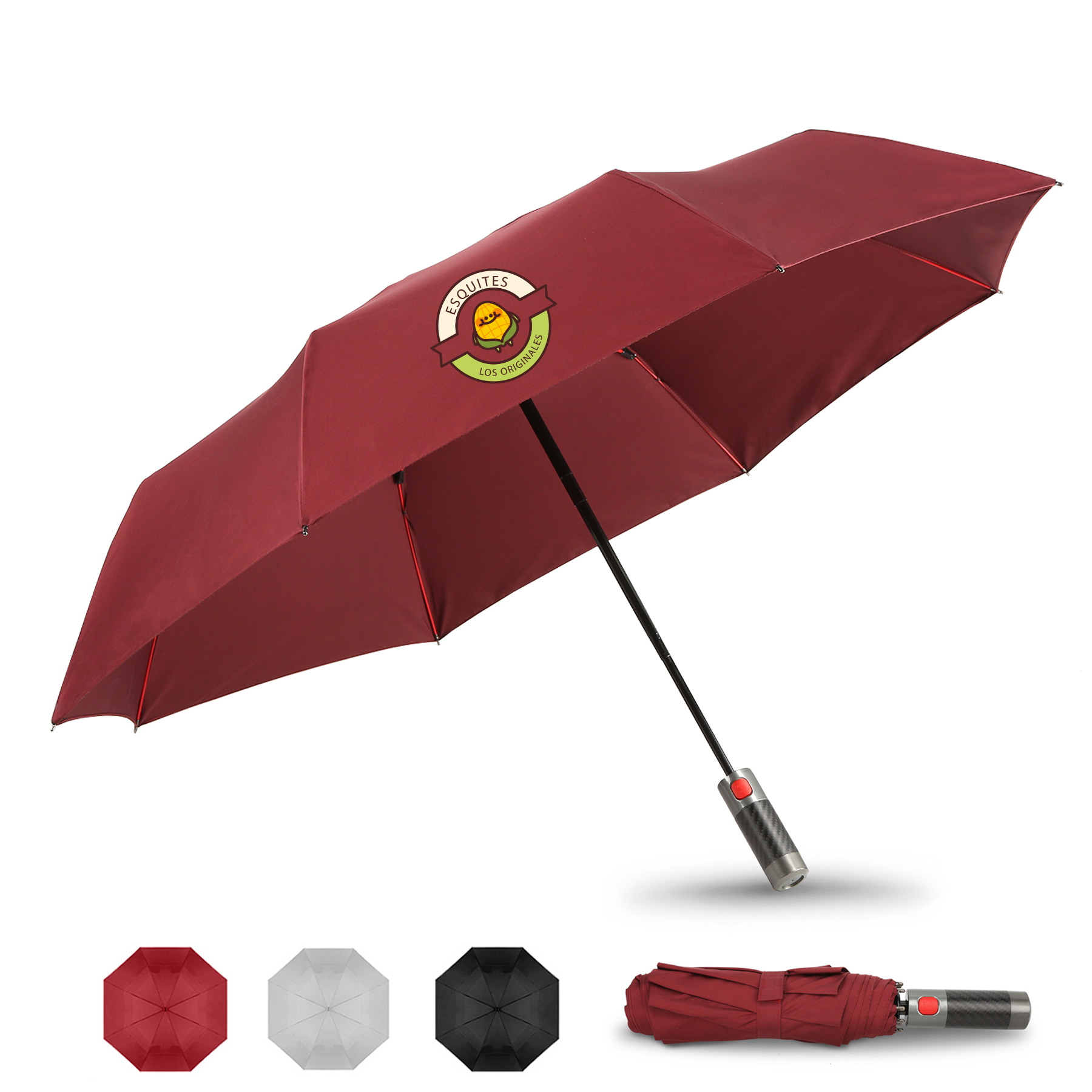 46" Arc Auto-Open Folding Umbrella 2