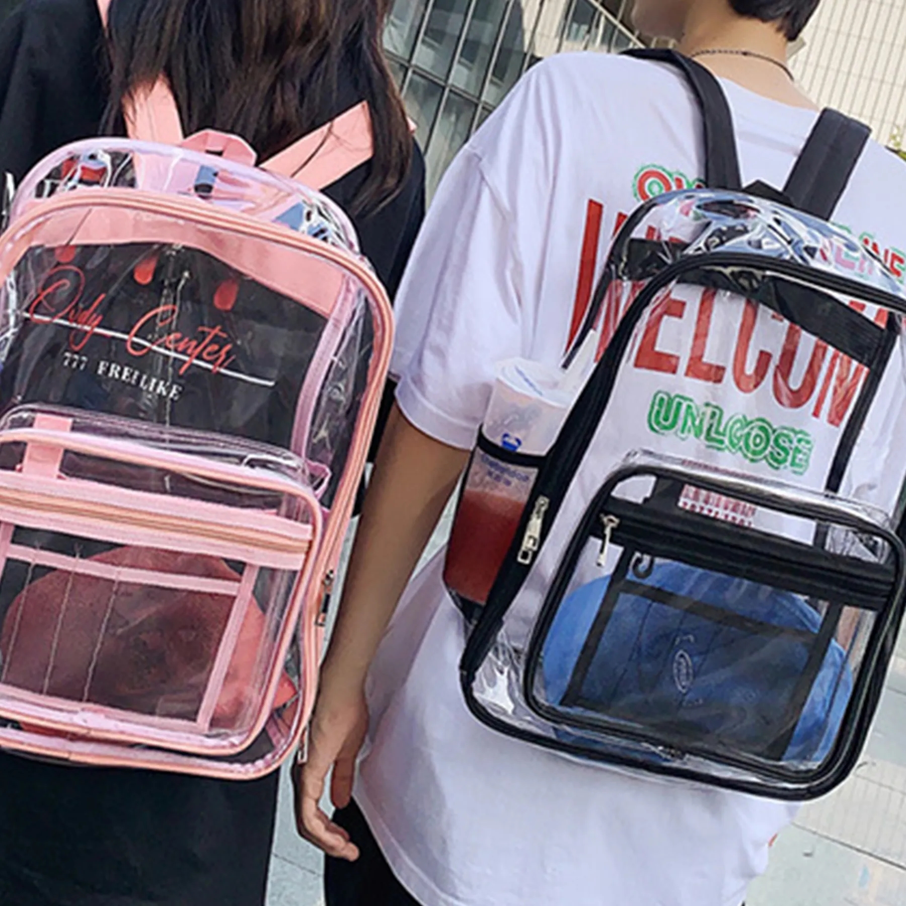 Transparent Pvc Backpack 6