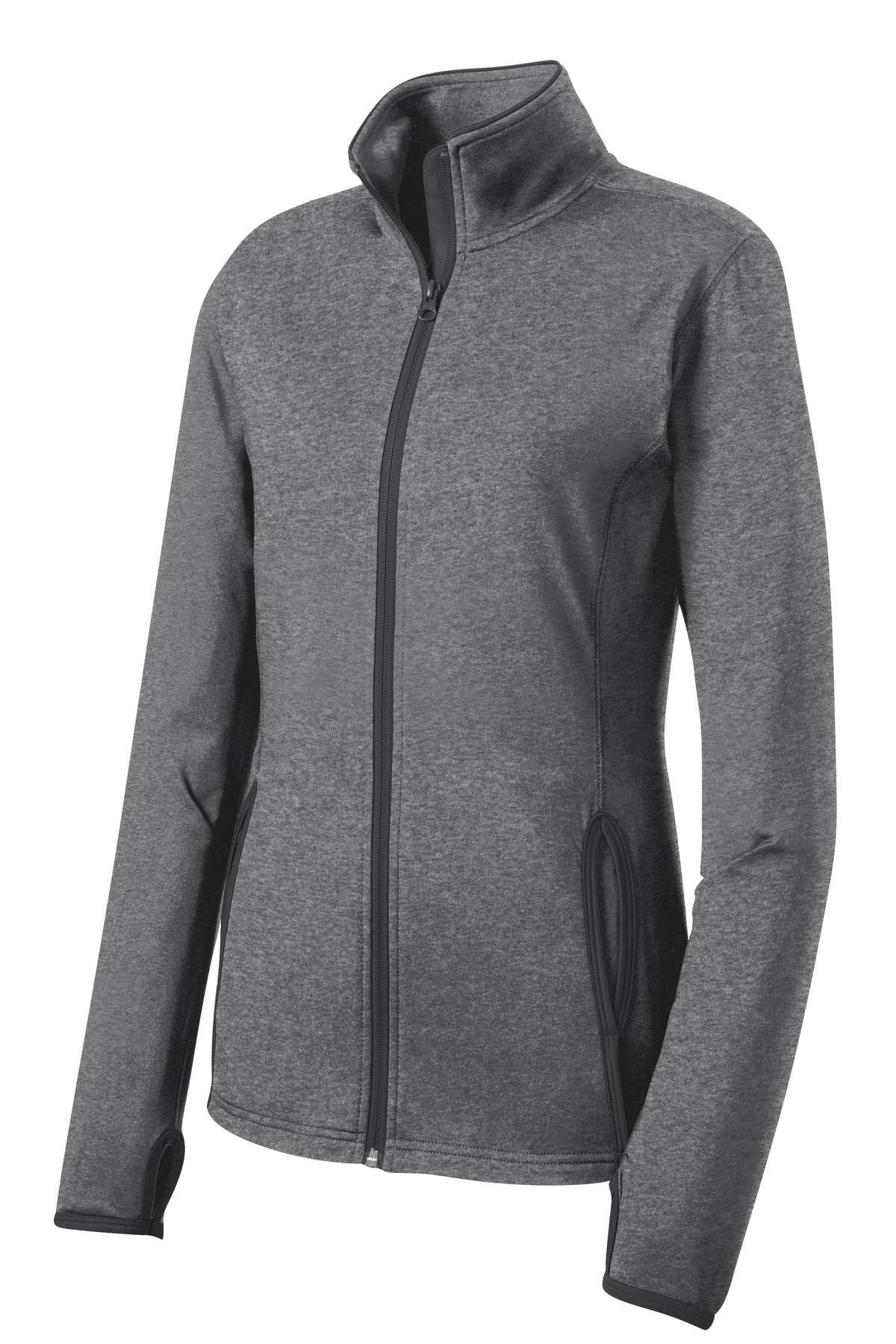 Sport-Tek Women's Sport-Wick Stretch Contrast Full-Zip Jacket. LST853 61