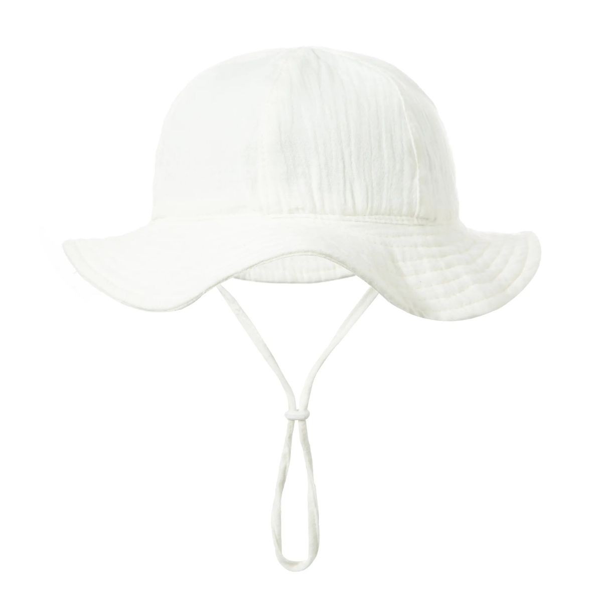 Infant Cotton Hat with Chin Strap 18