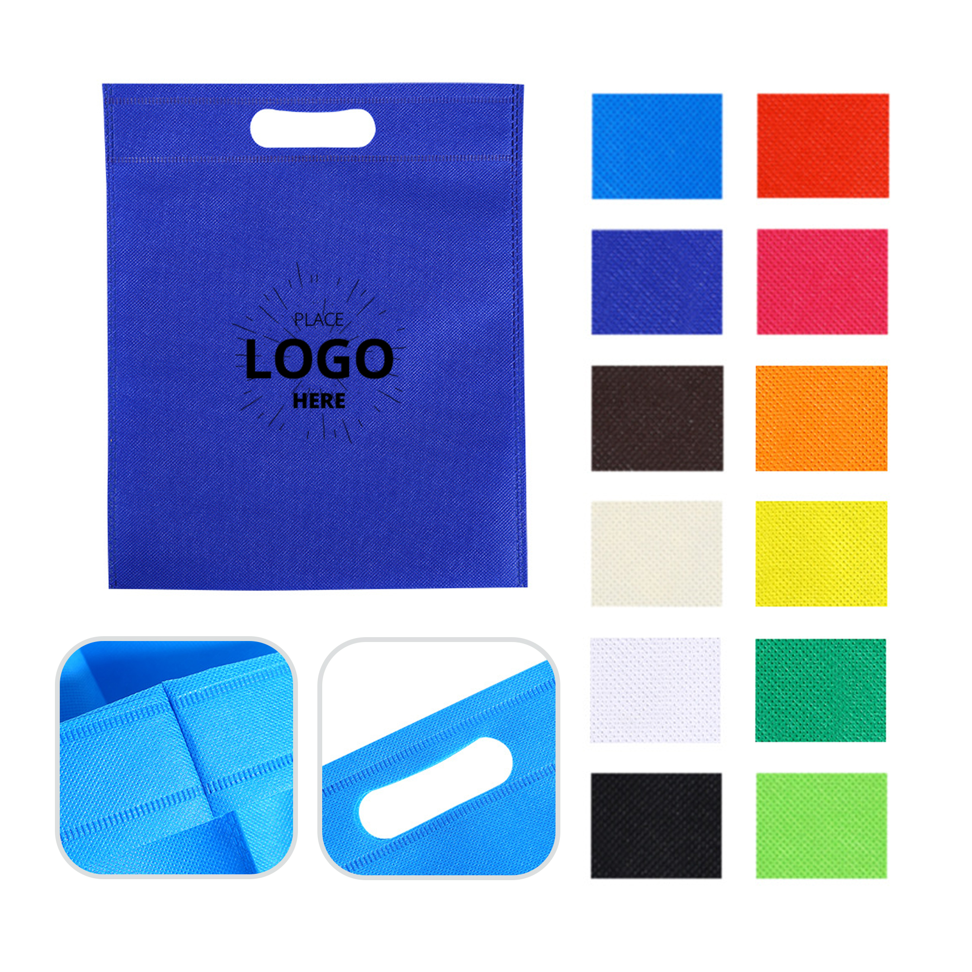 Reusable Non Woven Grocery Tote Bag 1