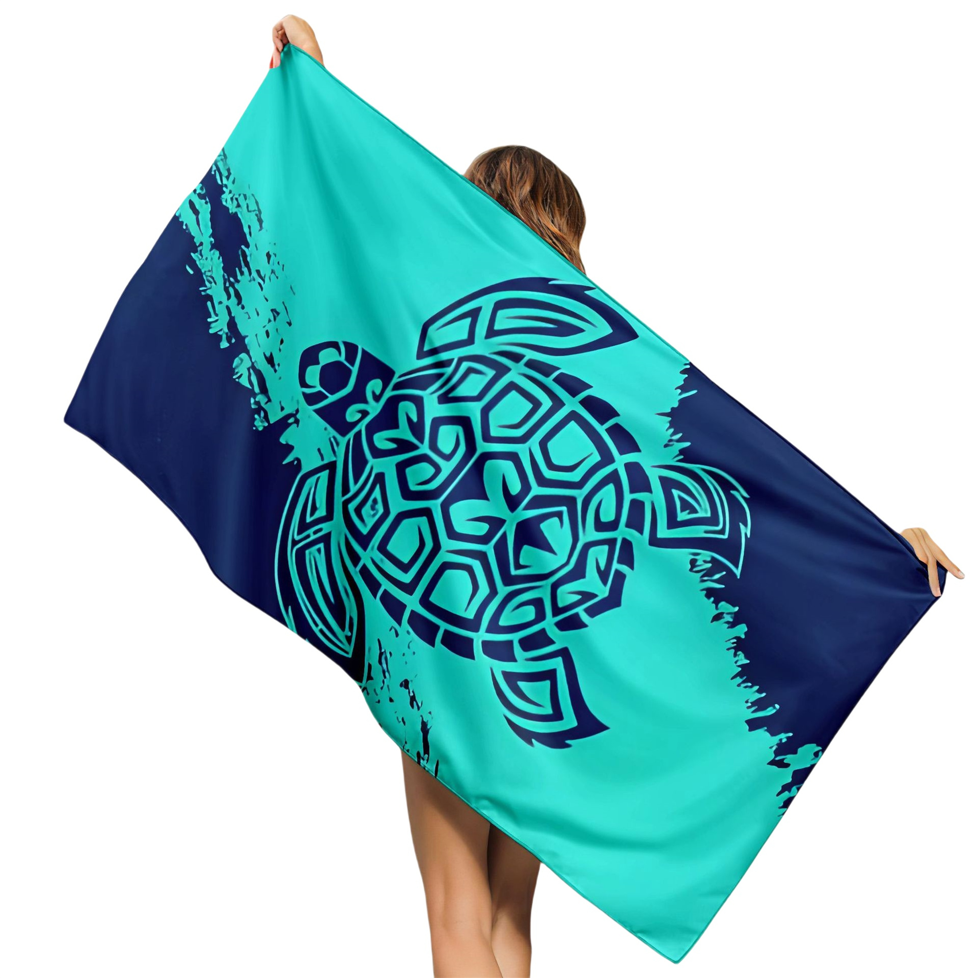 Premium Microfiber, 30 x 60, Mid-Weight, Color Beach Towel 9