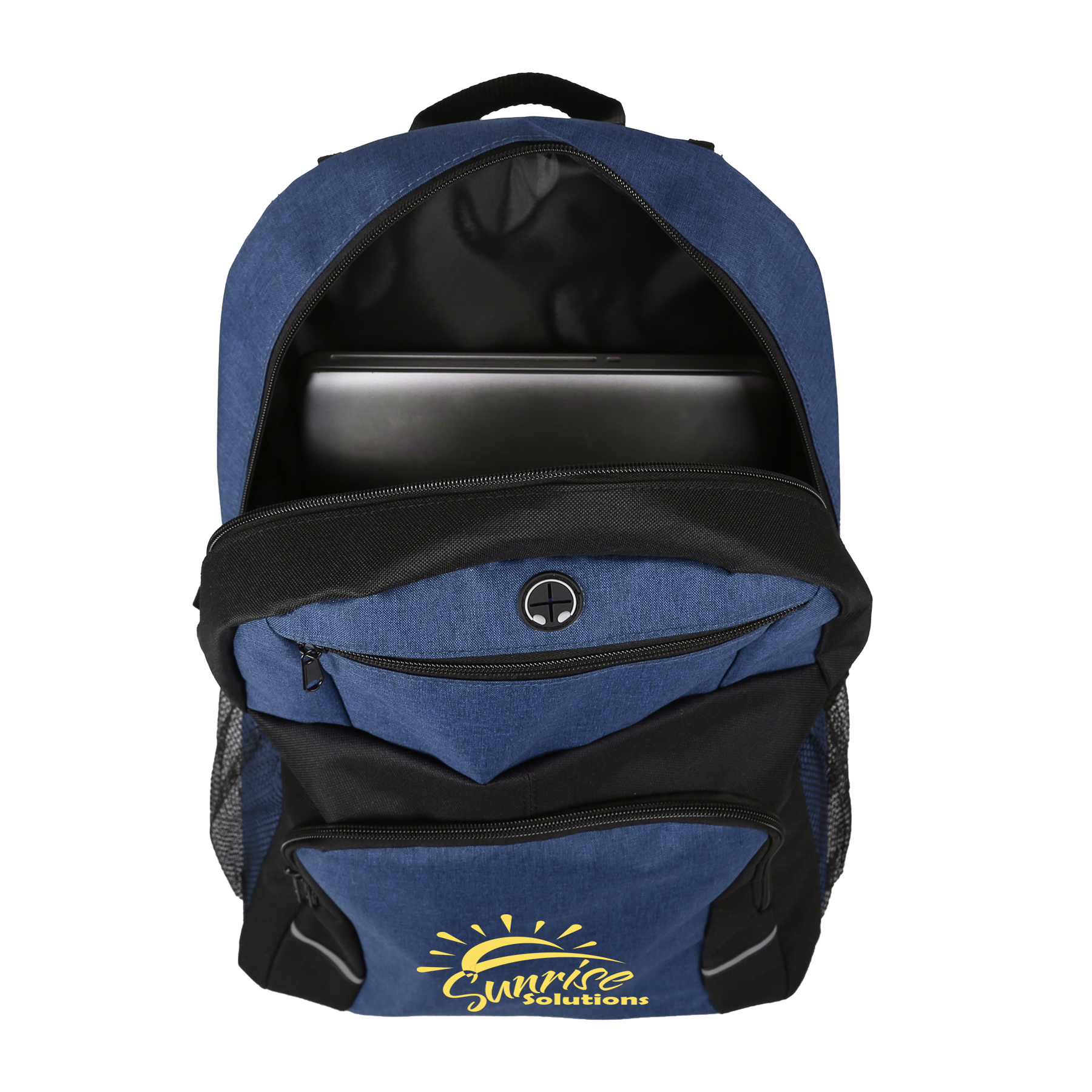 16" Stanford Heathered Laptop Computer Backpack 8