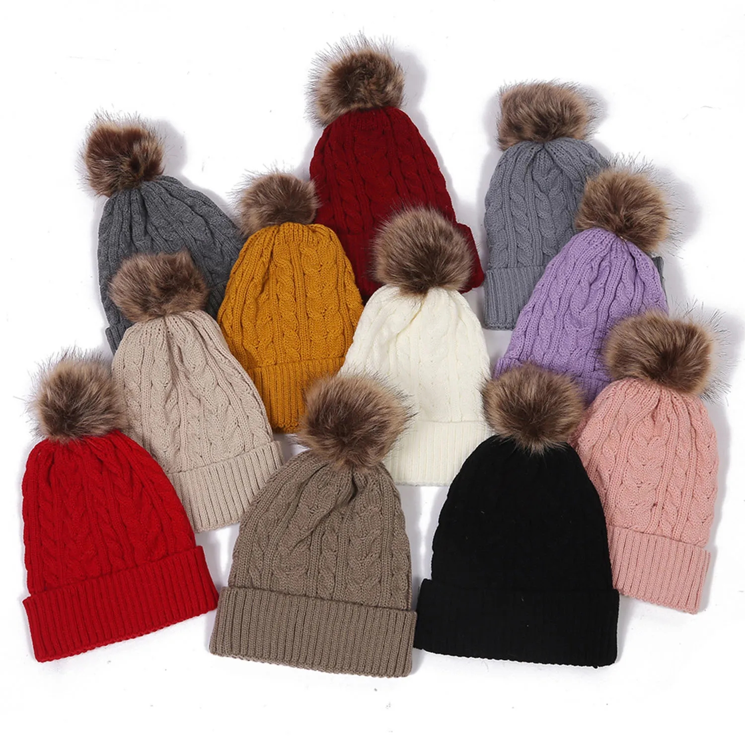 Stocking Caps With Ears Warm Hat 2