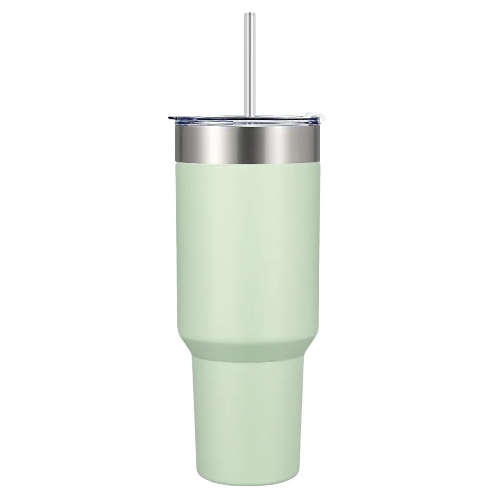 40oz. Insulated Tumbler with Straw 1