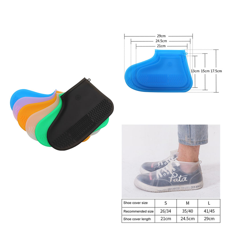 Silicone Waterproof Shoe Cover 2