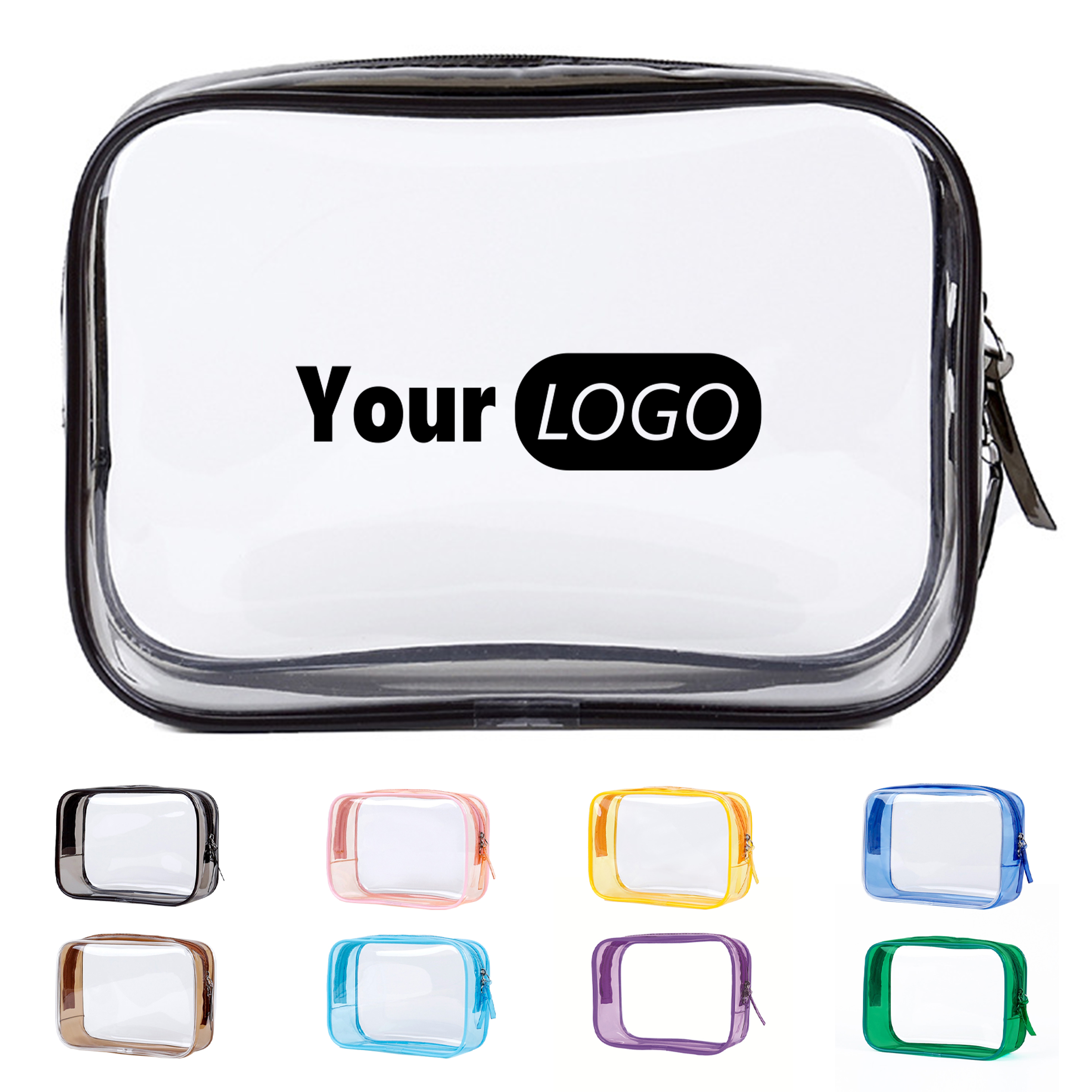Pvc Large Capacity Transparent Waterproof Makeup Bag 10