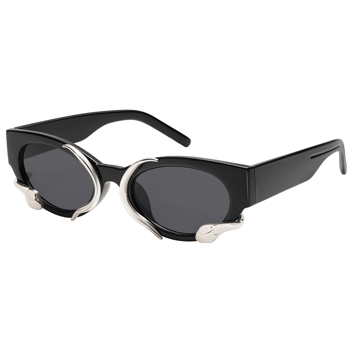 Vintage Metal Snake Sunglasses 11