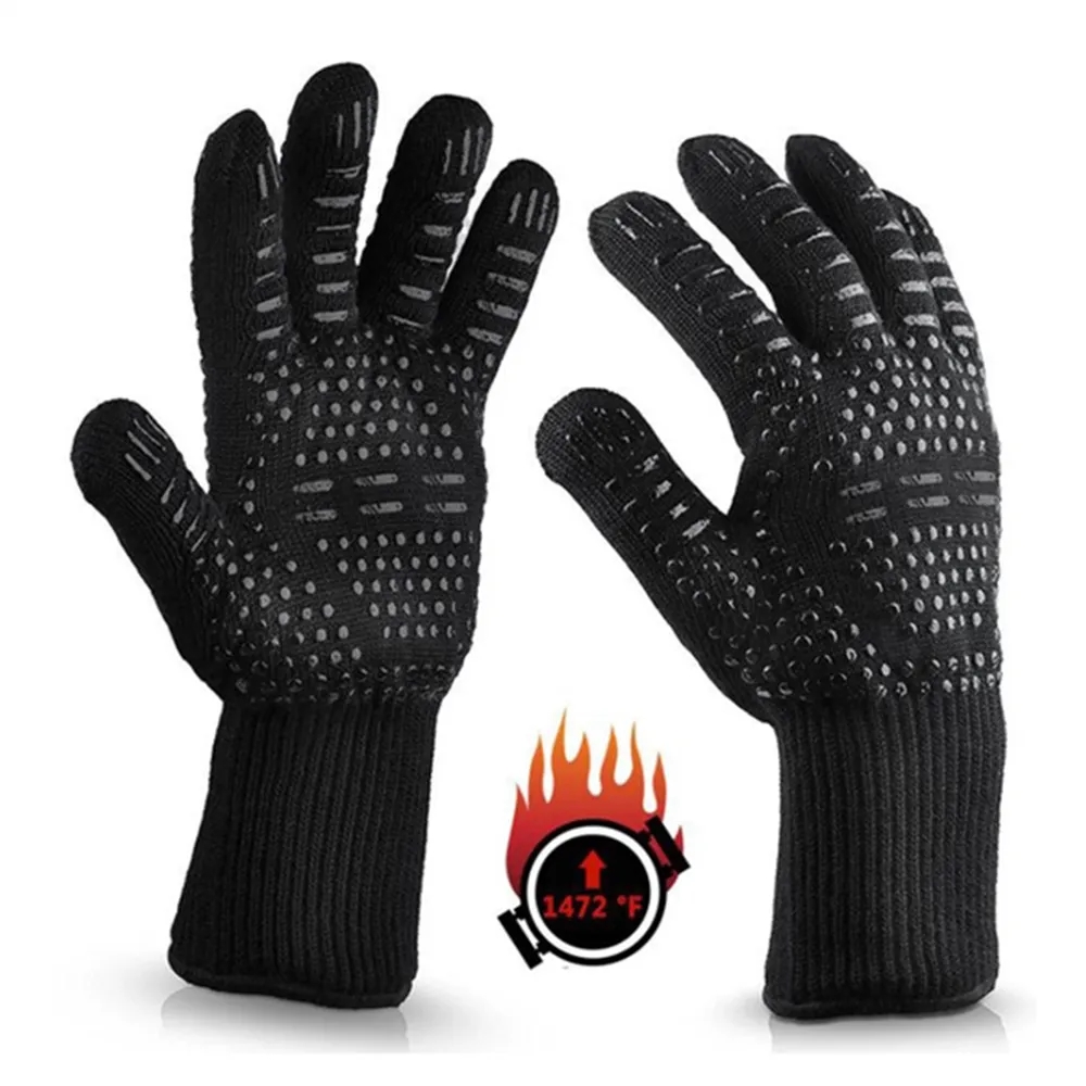 BBQ Grill Oven Gloves 2