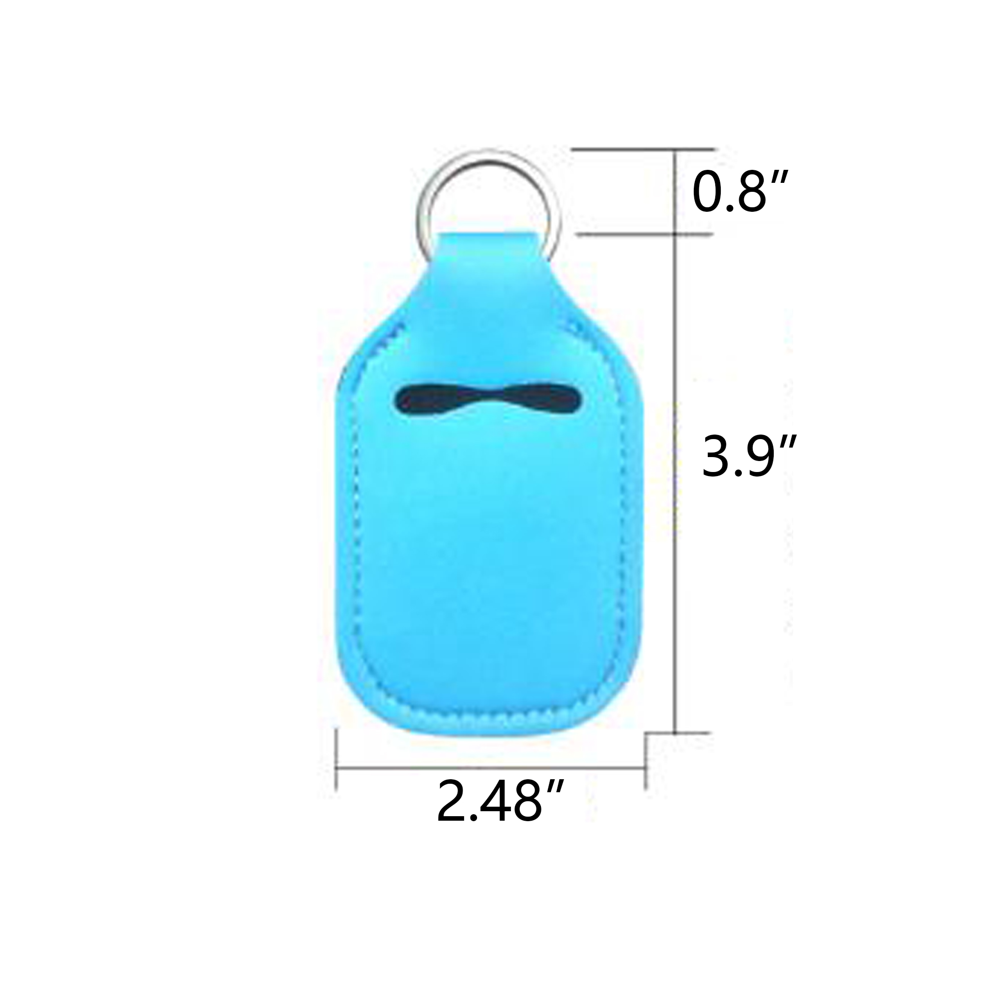 1 OZ Customizable Hand Sanitizer Bottle Holder 2