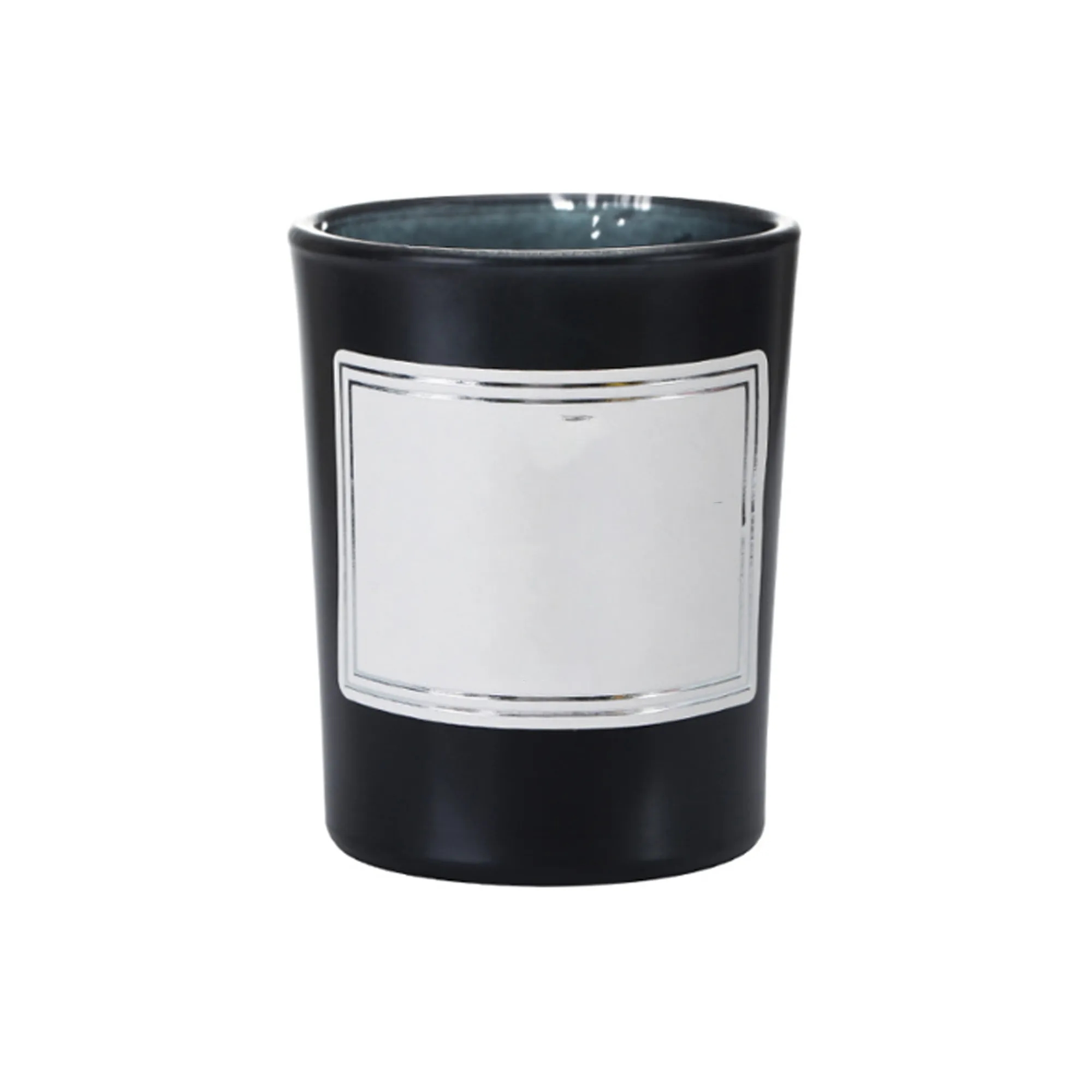 MOQ50 Plant Scented Soy Wax Candle Frosted Glass 5