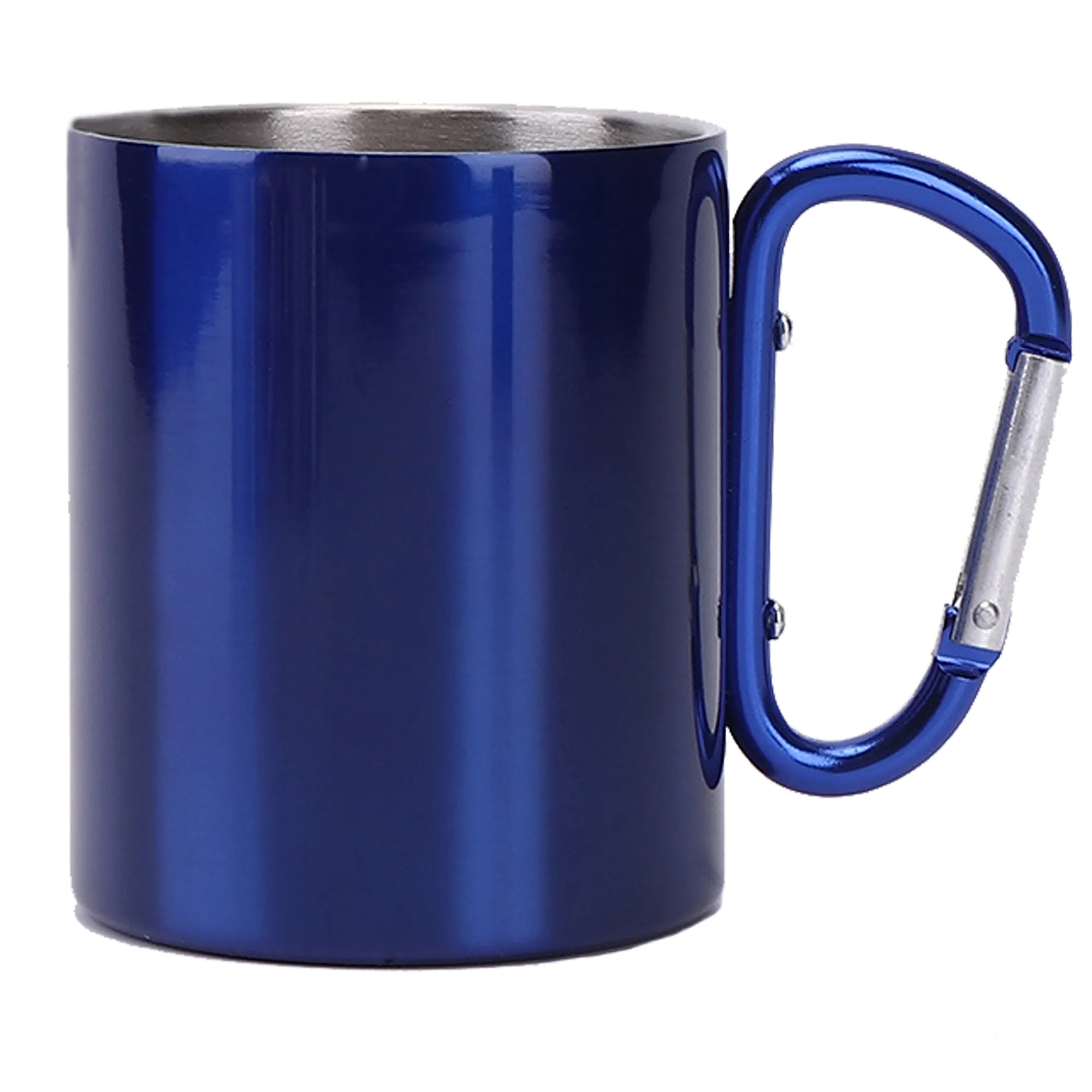 7.5oz Outdoor Cup Camping Mug With Mountaineering Buckle MOQ 4