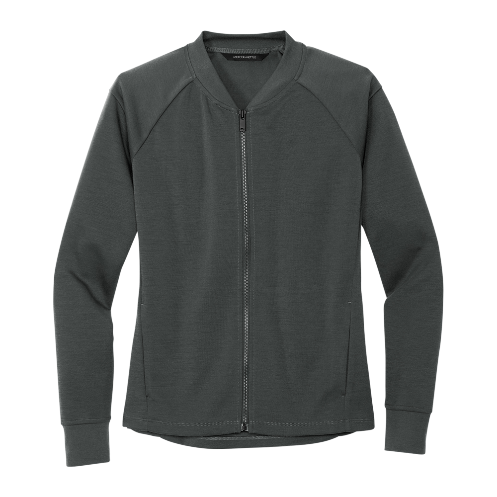 Women's Knit Bomber Jacket 6