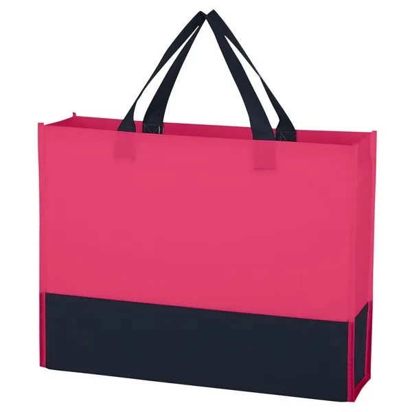 Non-Woven Raven Prism Tote Bag -15x11.5x3.5 2